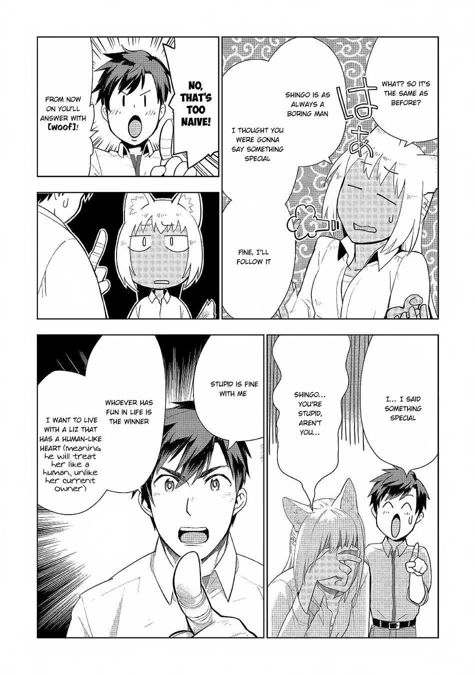 Jui-san no Oshigoto in Isekai Chapter 18 page 23 - Chapter 18: Sky With Little Stars