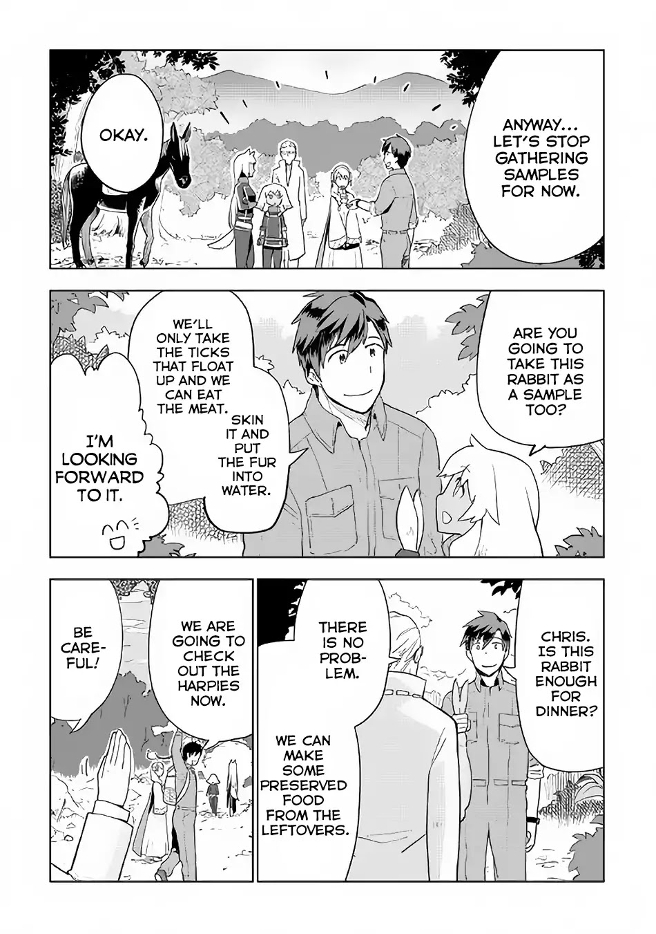 Jui-san no Oshigoto in Isekai Chapter 21 page 6 - Chapter 21