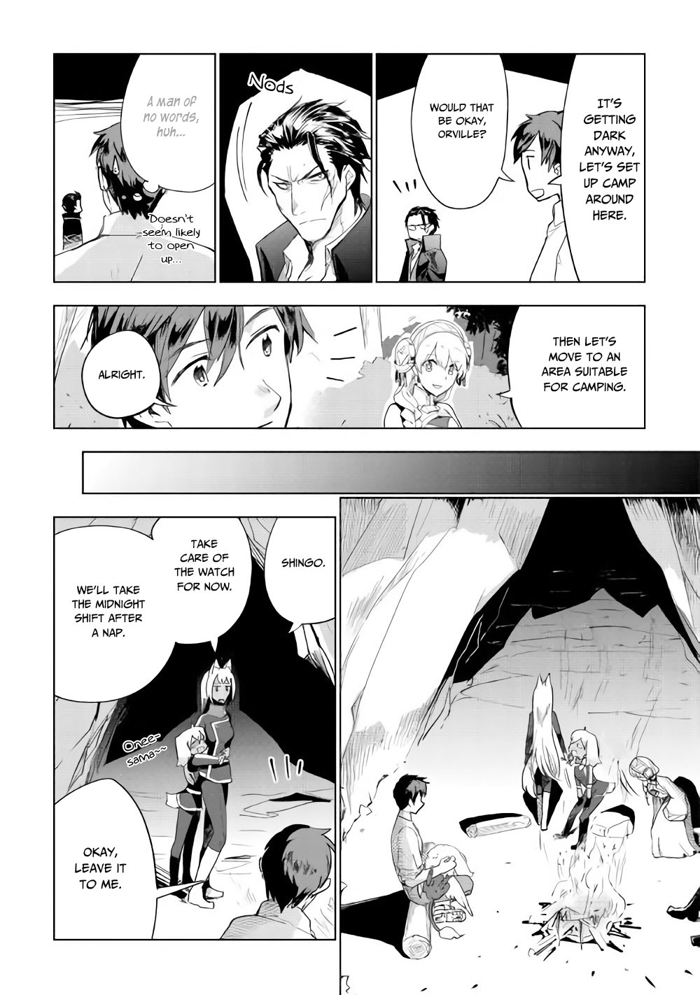 Jui-san no Oshigoto in Isekai Chapter 27 page 4 - Chapter 27