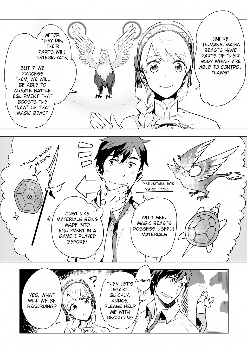 Jui-san no Oshigoto in Isekai Chapter 3 page 19 - Chapter 3