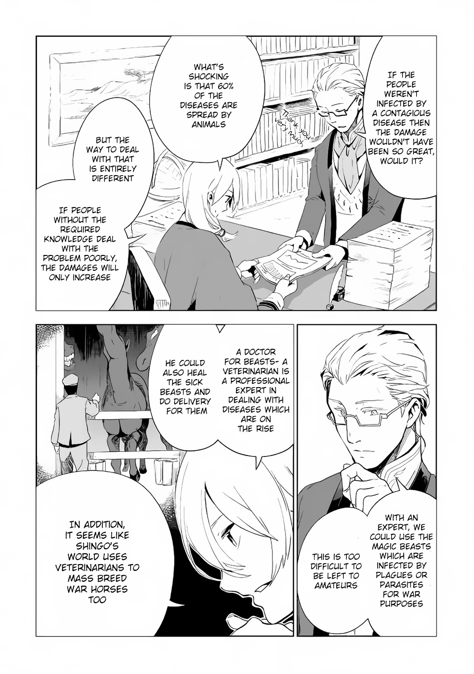 Jui-san no Oshigoto in Isekai Chapter 3 page 7 - Chapter 3