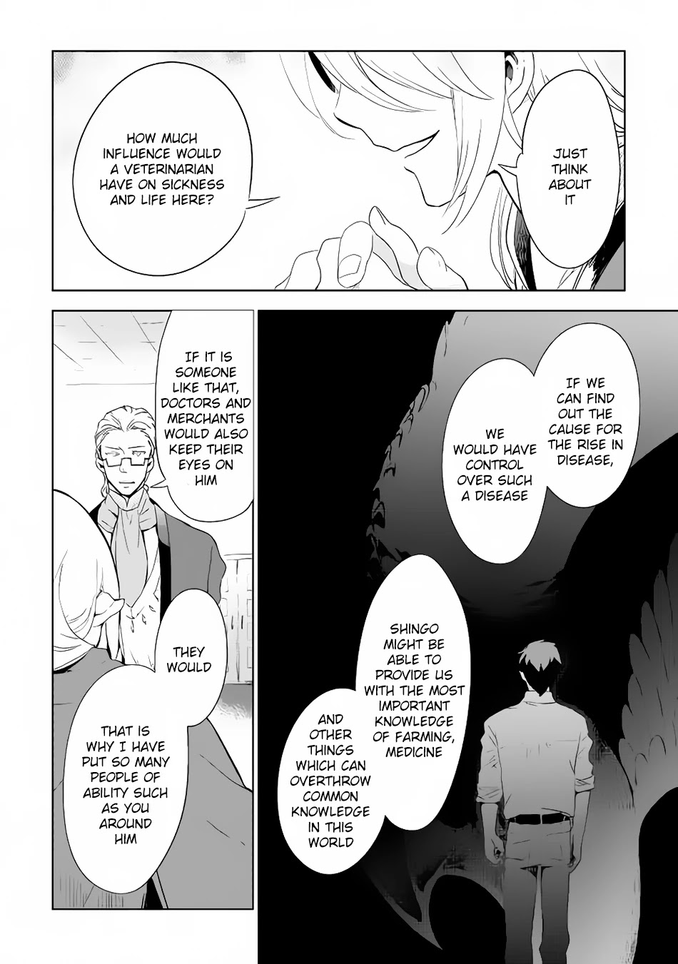 Jui-san no Oshigoto in Isekai Chapter 3 page 8 - Chapter 3
