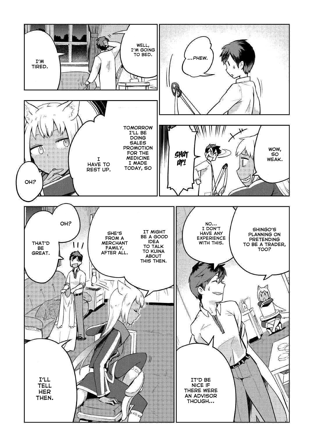 Jui-san no Oshigoto in Isekai Chapter 34 page 15 - Chapter 34