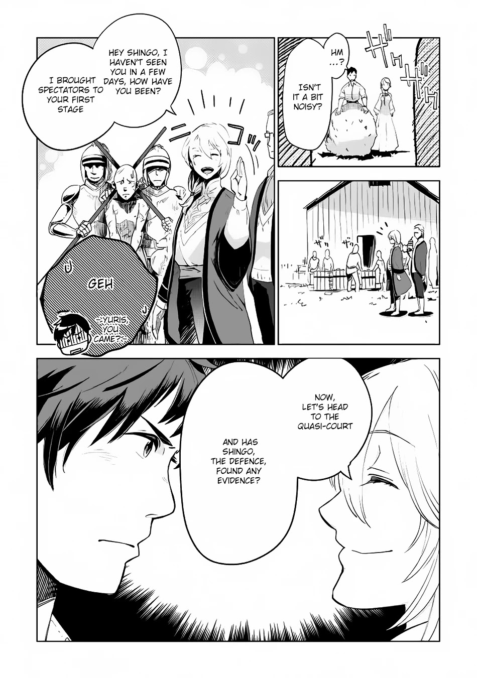 Jui-san no Oshigoto in Isekai Chapter 4 page 16 - Chapter 4