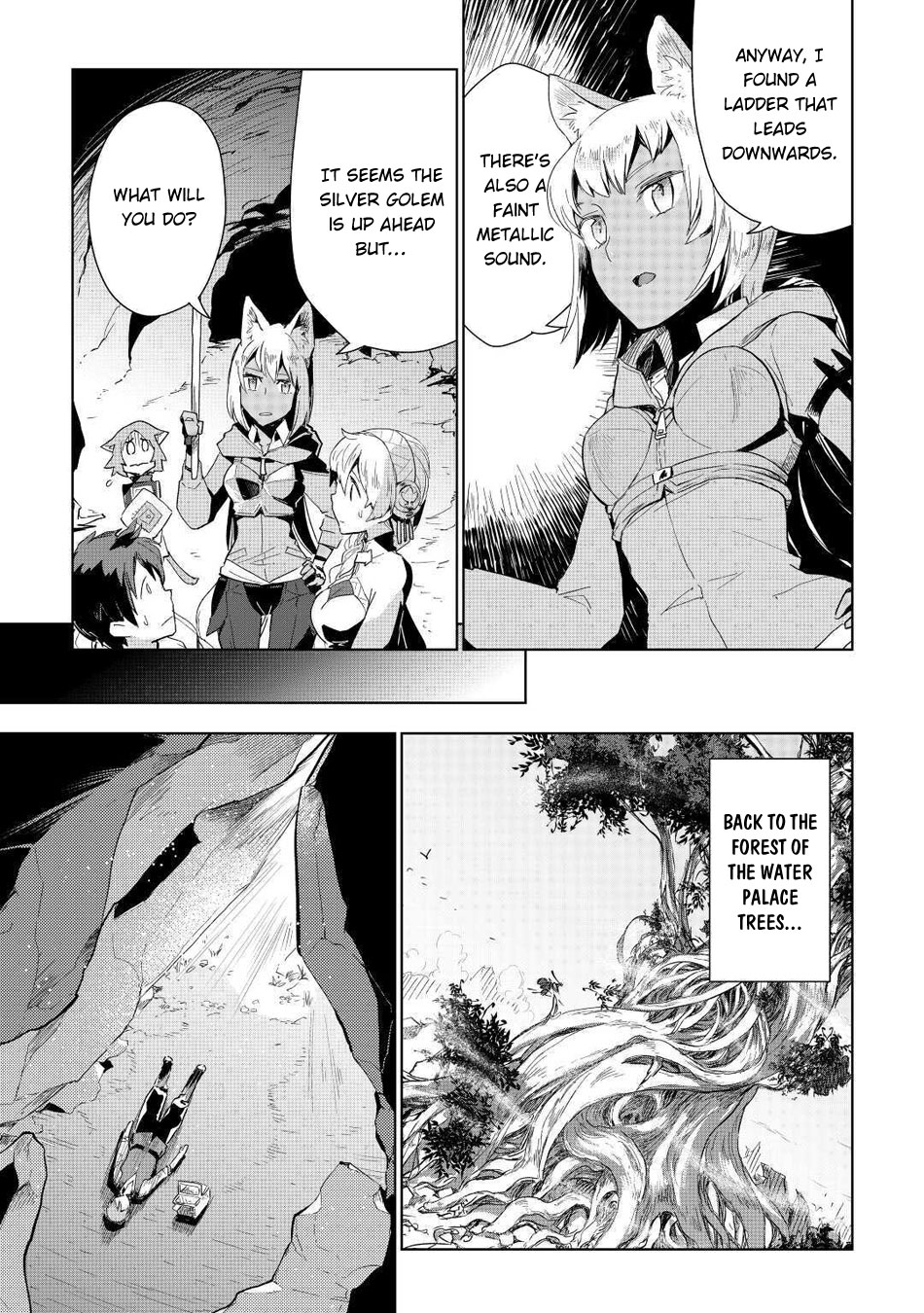Jui-san no Oshigoto in Isekai Chapter 47 page 10 - Chapter 47: The Silver Golem