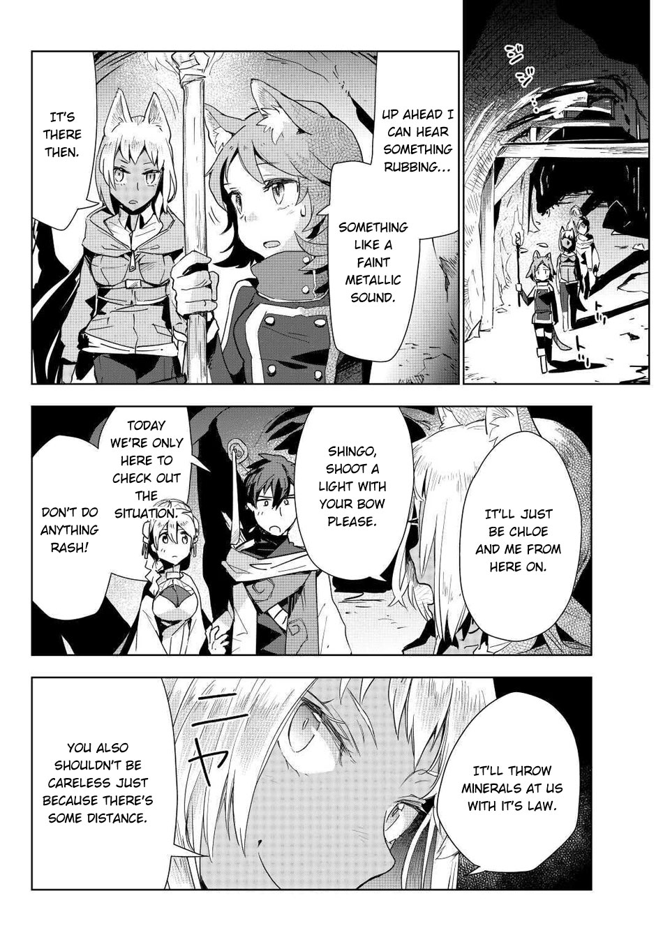 Jui-san no Oshigoto in Isekai Chapter 47 page 12 - Chapter 47: The Silver Golem