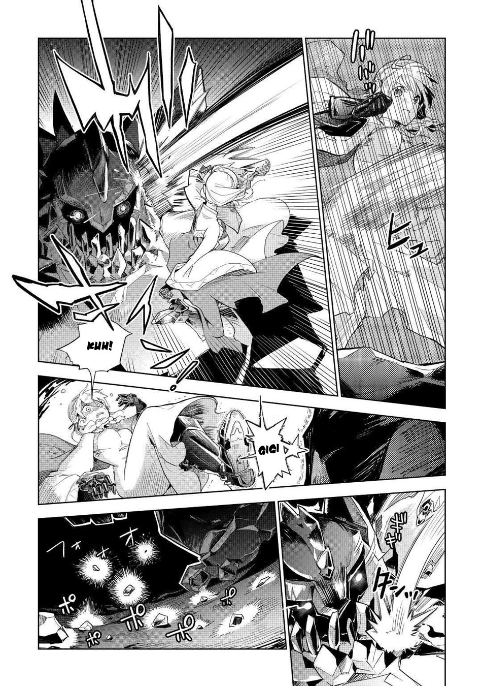 Jui-san no Oshigoto in Isekai Chapter 47 page 17 - Chapter 47: The Silver Golem