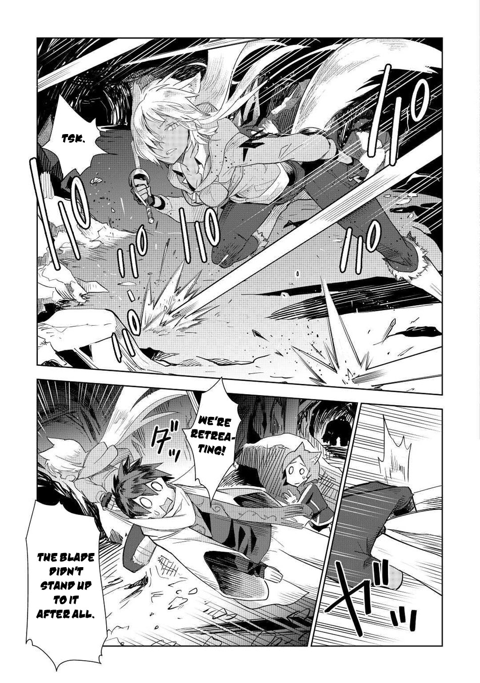 Jui-san no Oshigoto in Isekai Chapter 47 page 21 - Chapter 47: The Silver Golem
