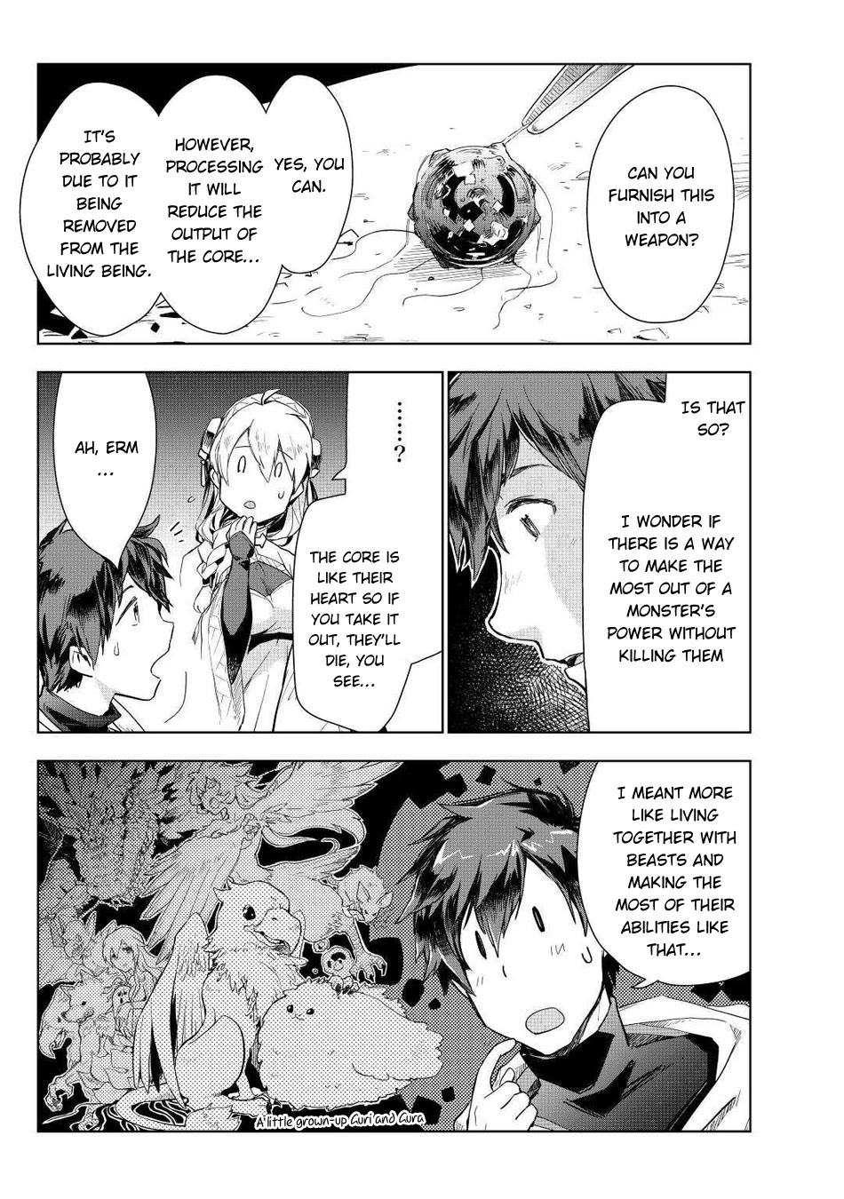 Jui-san no Oshigoto in Isekai Chapter 47 page 8 - Chapter 47: The Silver Golem