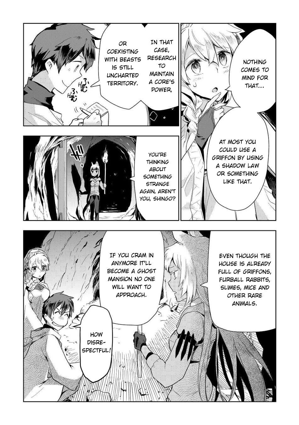 Jui-san no Oshigoto in Isekai Chapter 47 page 9 - Chapter 47: The Silver Golem