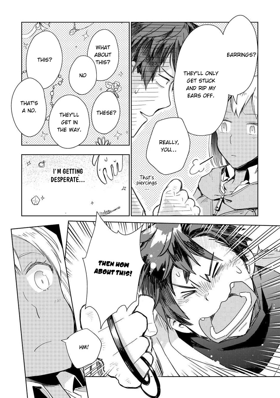 Jui-san no Oshigoto in Isekai Chapter 48 page 14 - Chapter 48: Liz's Feelings