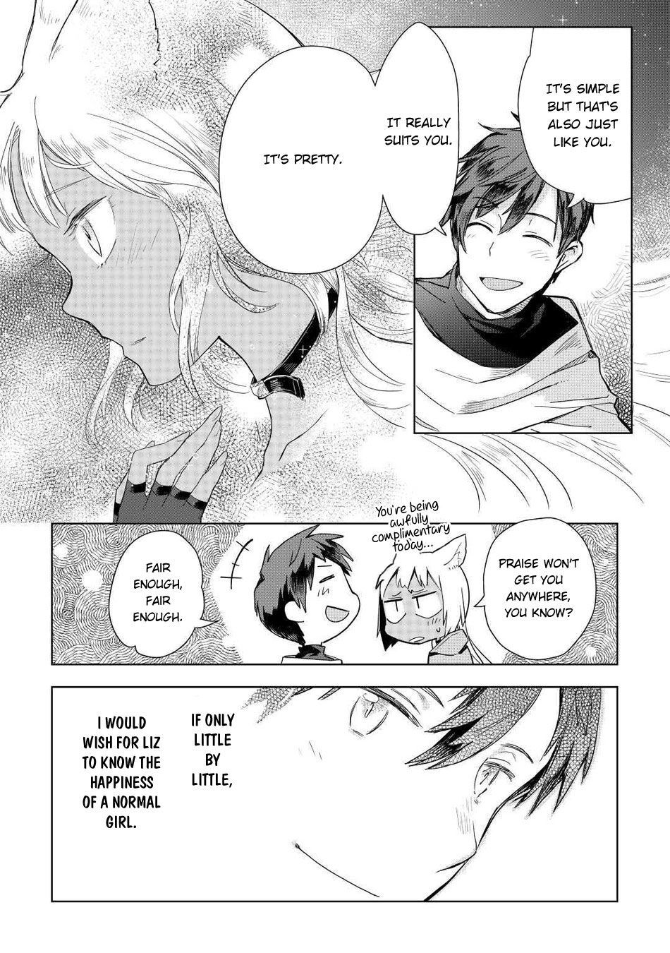 Jui-san no Oshigoto in Isekai Chapter 48 page 16 - Chapter 48: Liz's Feelings