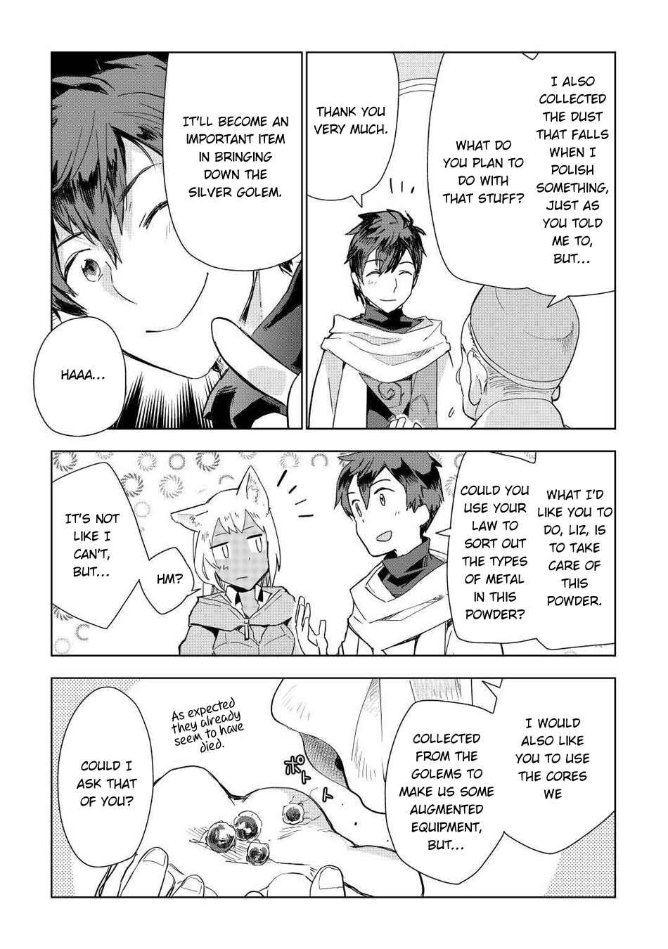 Jui-san no Oshigoto in Isekai Chapter 48 page 6 - Chapter 48: Liz's Feelings