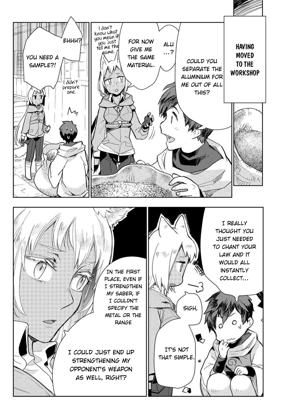 Jui-san no Oshigoto in Isekai Chapter 48 page 8 - Chapter 48: Liz's Feelings