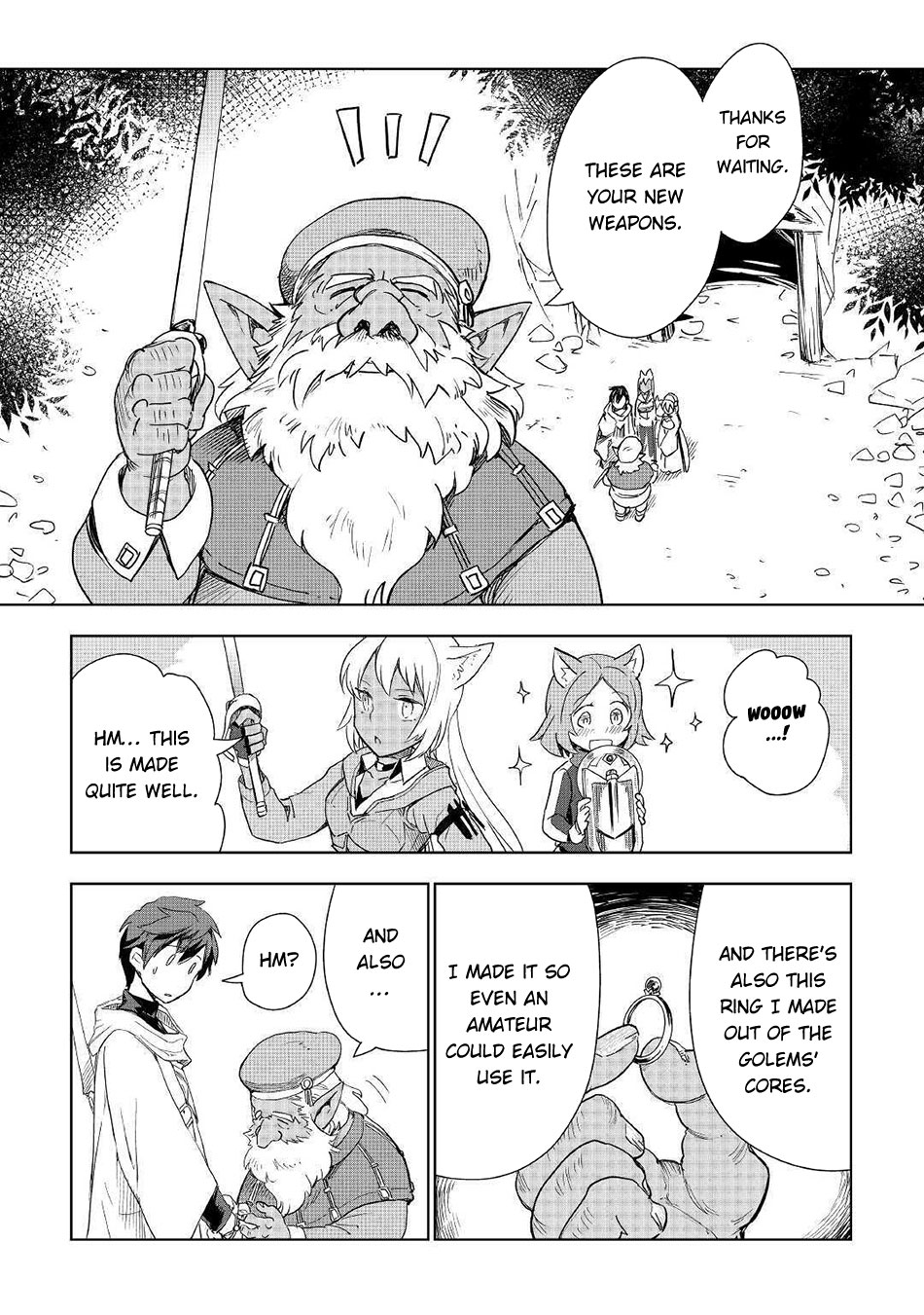 Jui-san no Oshigoto in Isekai Chapter 49 page 3 - Chapter 49: Trust