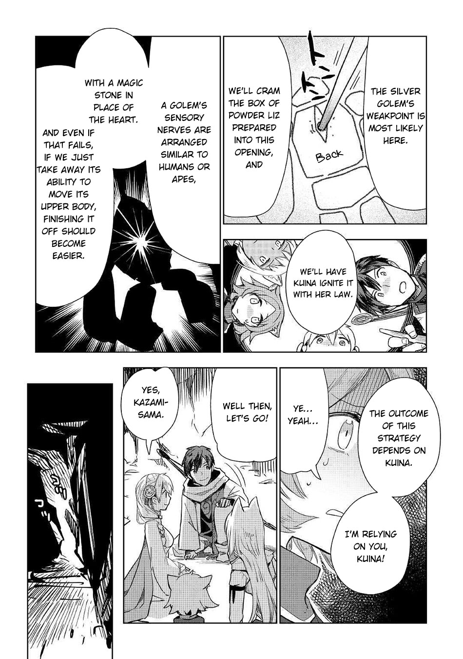 Jui-san no Oshigoto in Isekai Chapter 49 page 6 - Chapter 49: Trust
