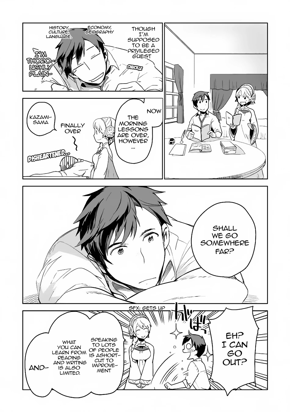Jui-san no Oshigoto in Isekai Chapter 5 page 10 - Chapter 5