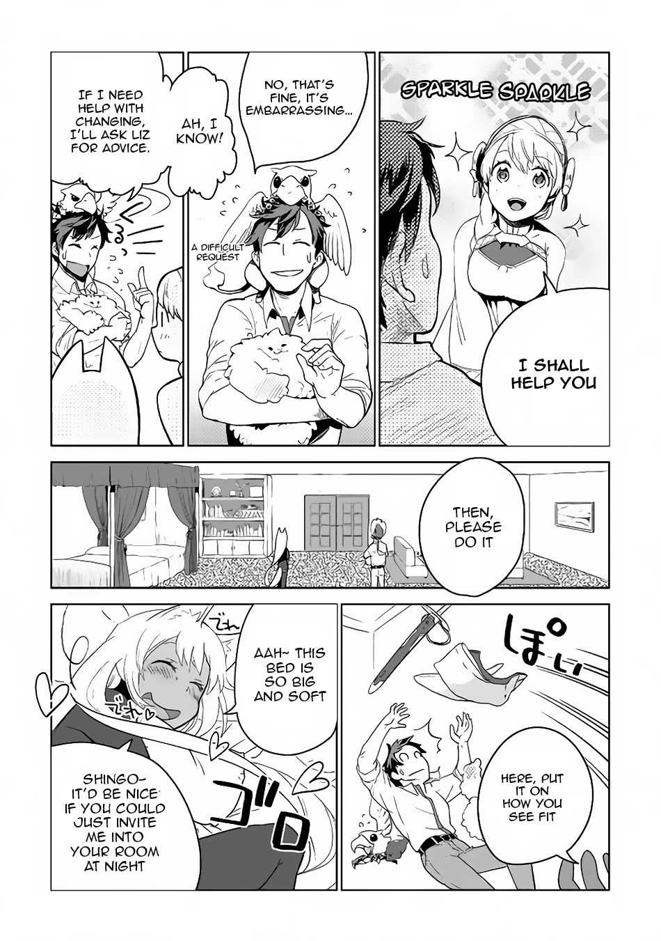 Jui-san no Oshigoto in Isekai Chapter 5 page 23 - Chapter 5