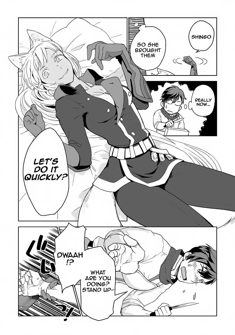 Jui-san no Oshigoto in Isekai Chapter 5 page 25 - Chapter 5