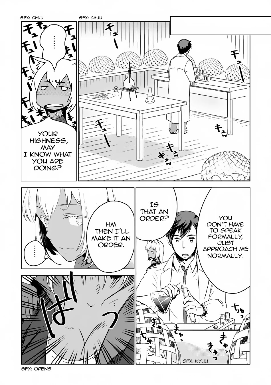 Jui-san no Oshigoto in Isekai Chapter 5 page 3 - Chapter 5
