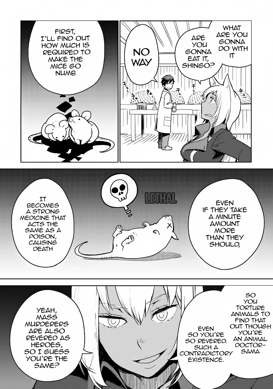 Jui-san no Oshigoto in Isekai Chapter 5 page 7 - Chapter 5