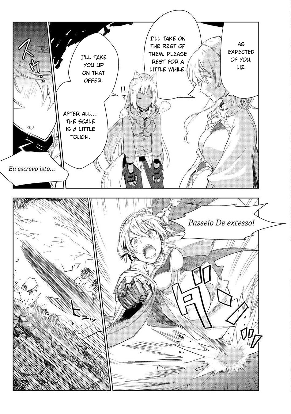 Jui-san no Oshigoto in Isekai Chapter 50 page 8 - Chapter 50: Rematch!