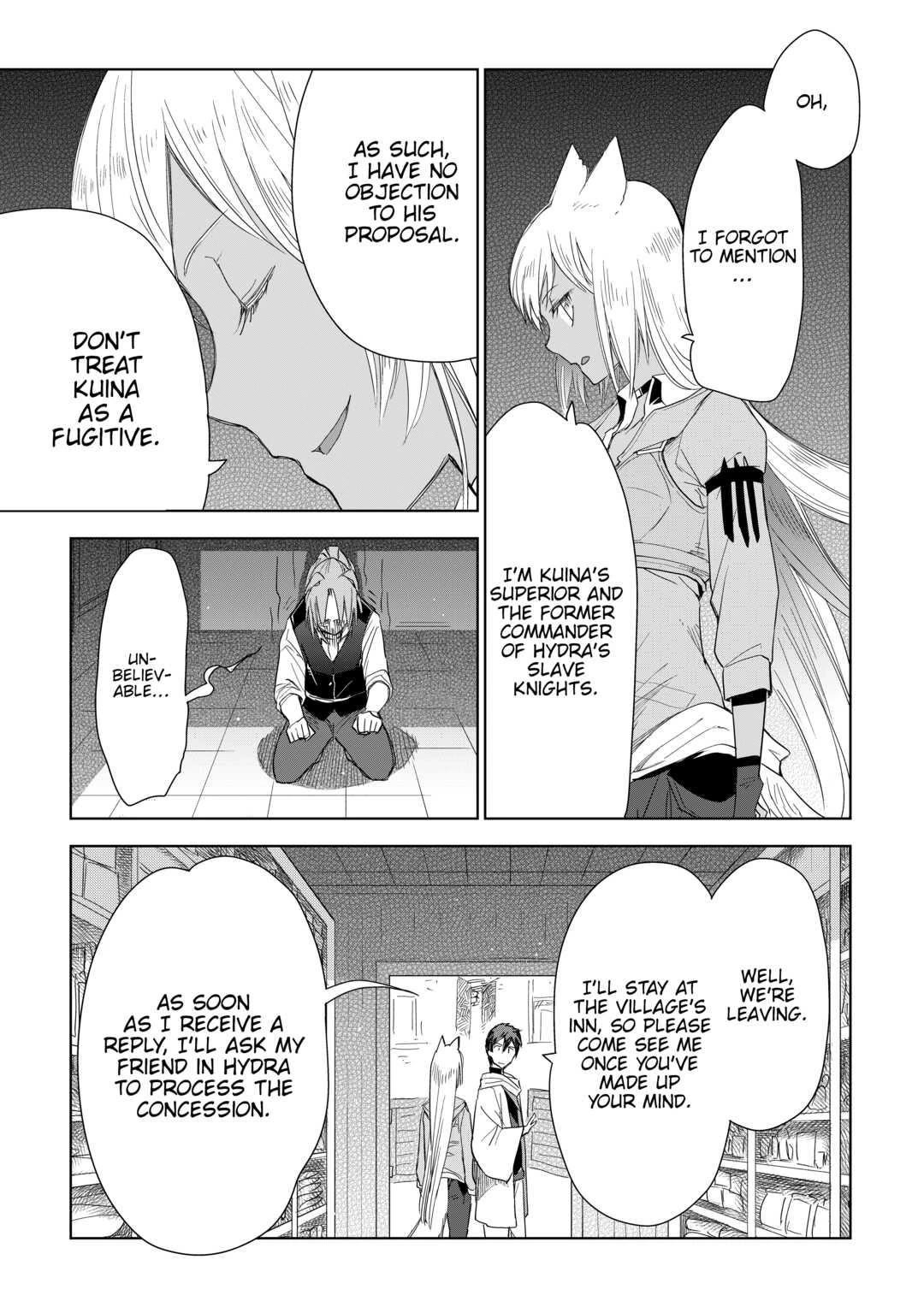 Jui-san no Oshigoto in Isekai Chapter 55 page 21 - Chapter 55