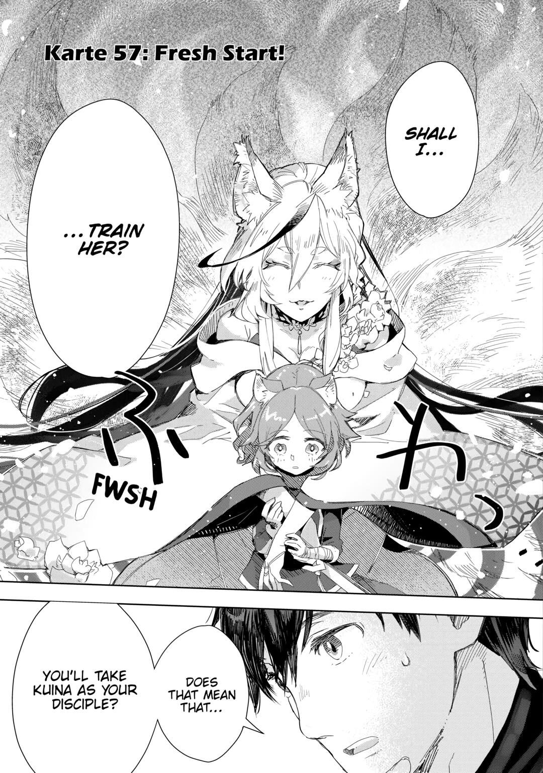 Jui-san no Oshigoto in Isekai Chapter 57 page 1 - Chapter 57