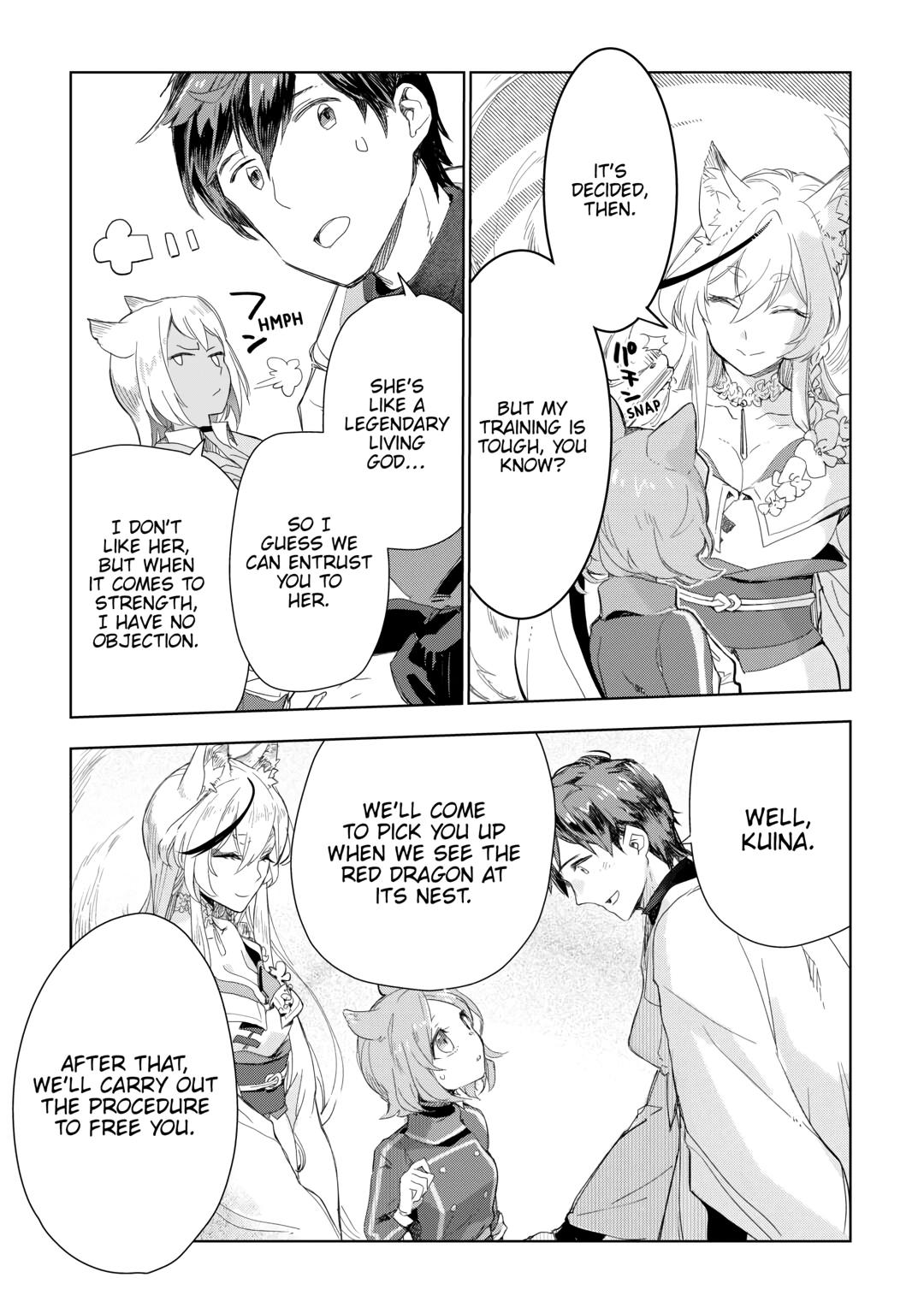 Jui-san no Oshigoto in Isekai Chapter 57 page 3 - Chapter 57