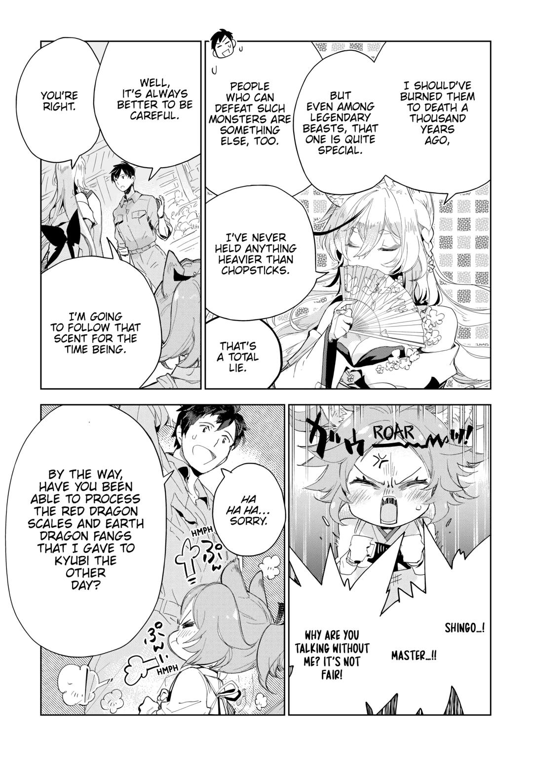Jui-san no Oshigoto in Isekai Chapter 65 page 8 - Chapter 65