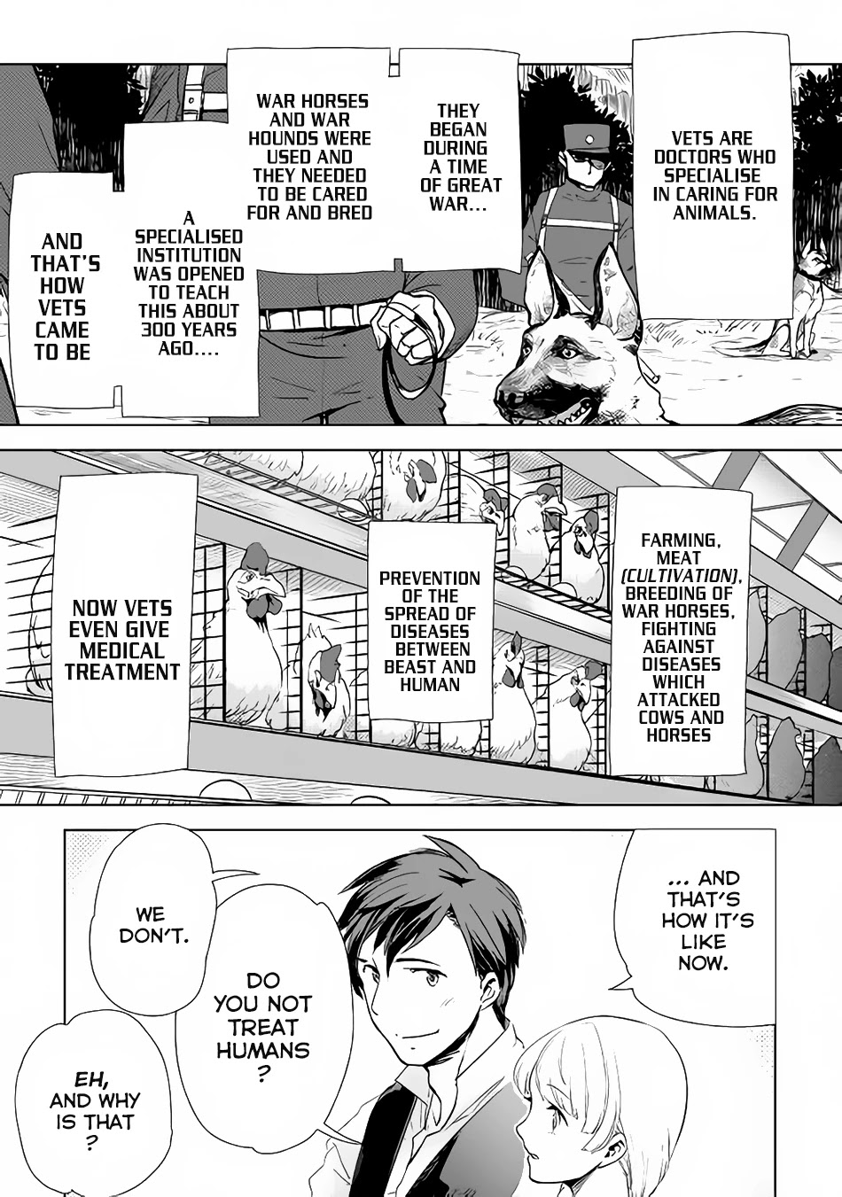 Jui-san no Oshigoto in Isekai Chapter 7 page 6 - Chapter 7