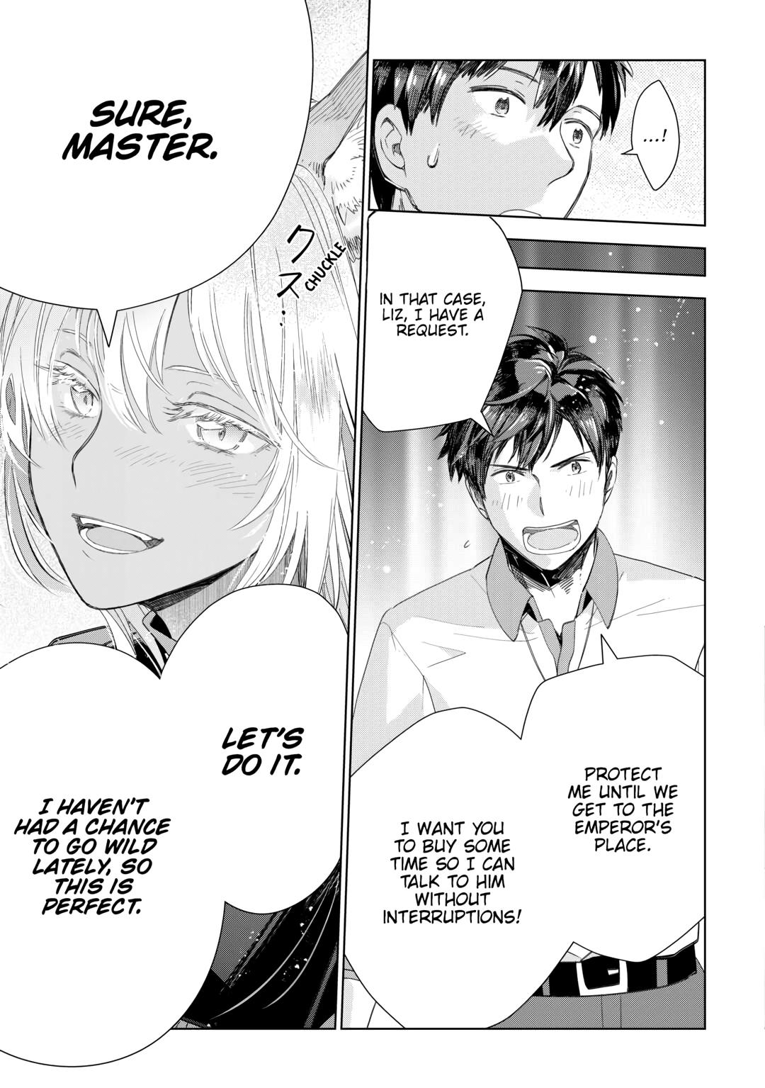 Jui-san no Oshigoto in Isekai Chapter 70 page 13 - Chapter 70