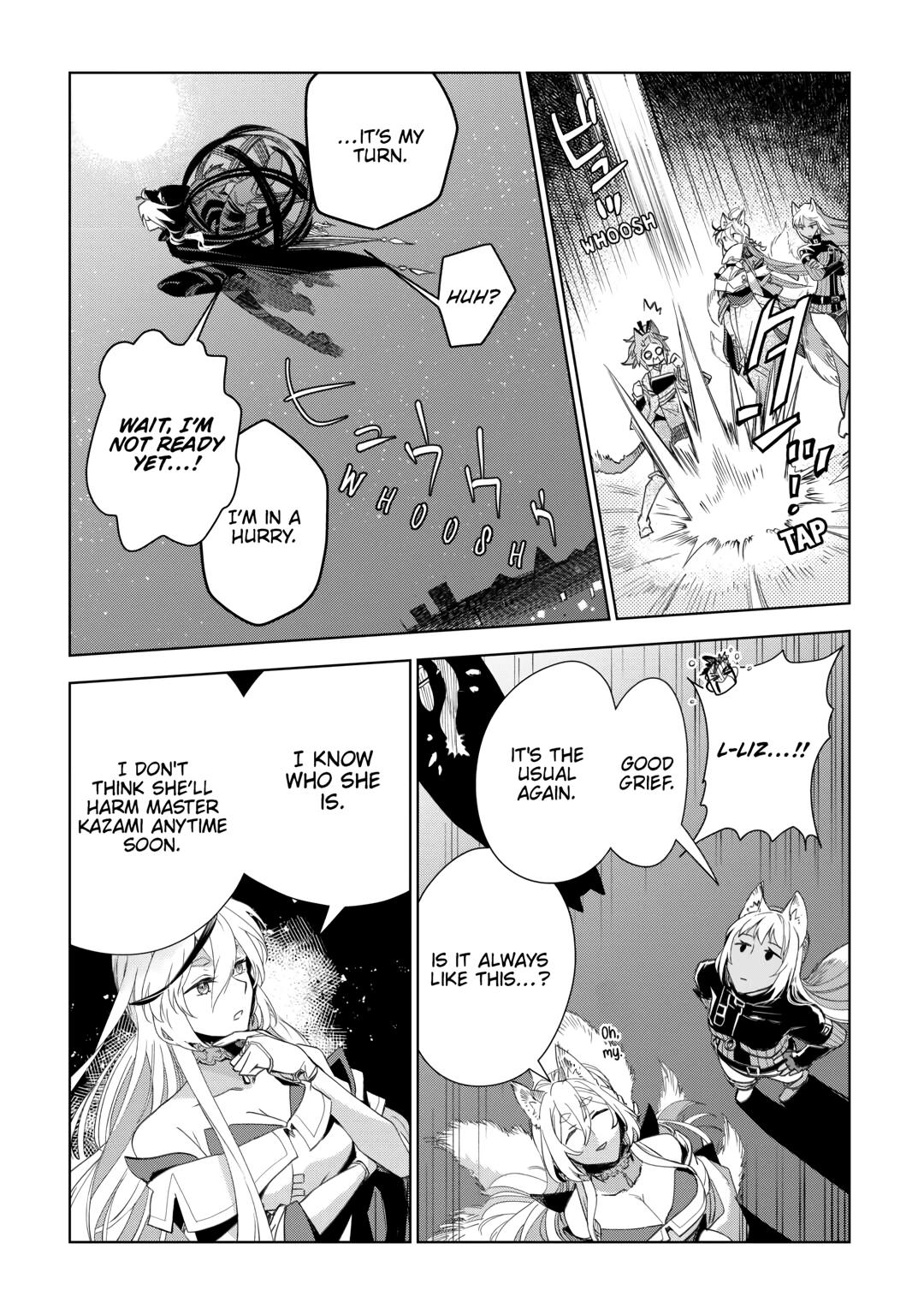 Jui-san no Oshigoto in Isekai Chapter 72 page 20 - Chapter 72