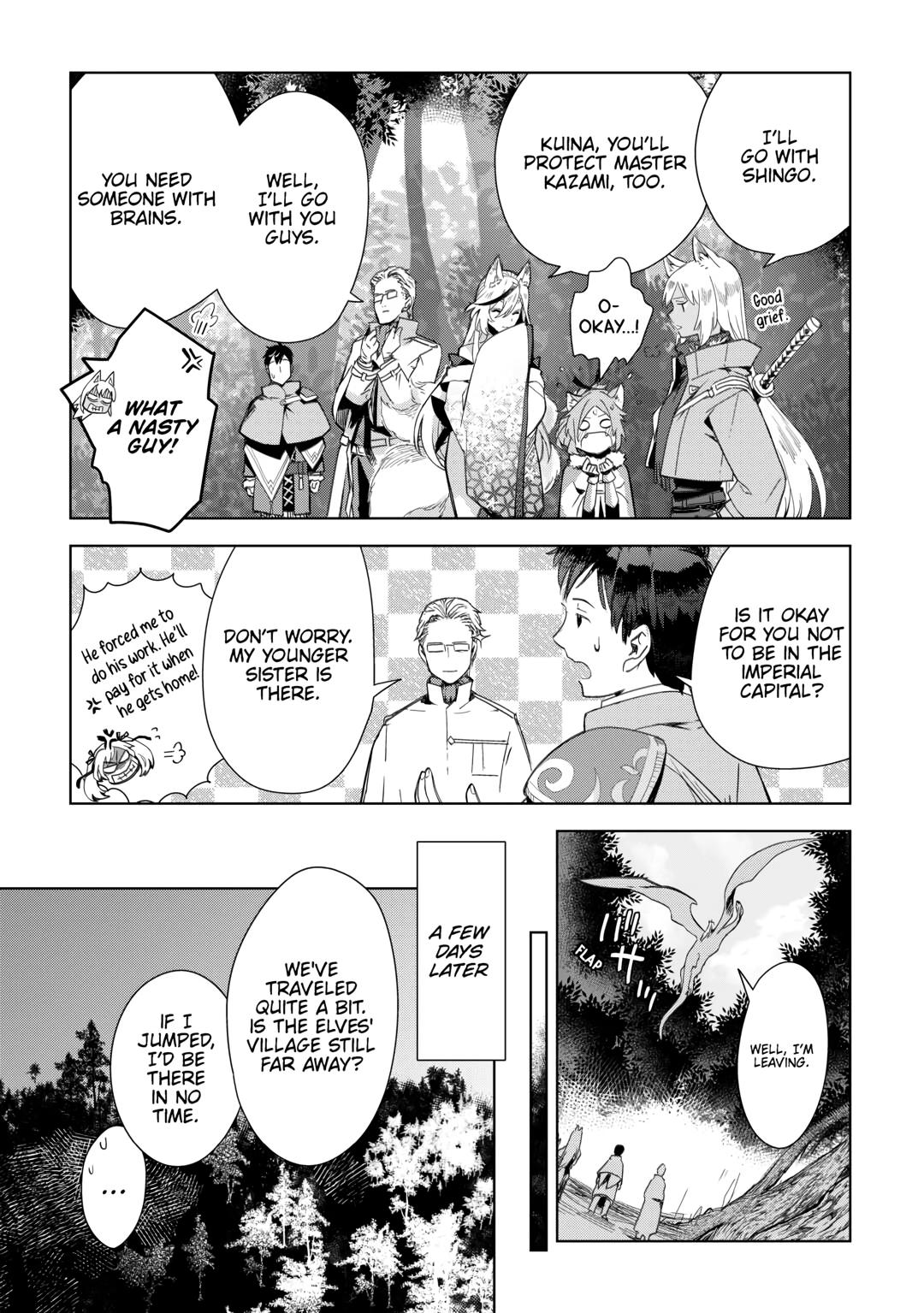 Jui-san no Oshigoto in Isekai Chapter 73 page 22 - Chapter 73
