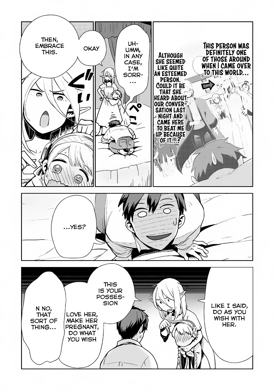 Jui-san no Oshigoto in Isekai Chapter 8 page 10 - Chapter 8