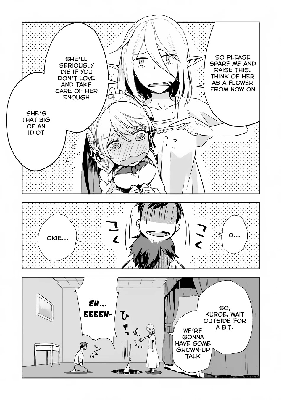 Jui-san no Oshigoto in Isekai Chapter 8 page 13 - Chapter 8