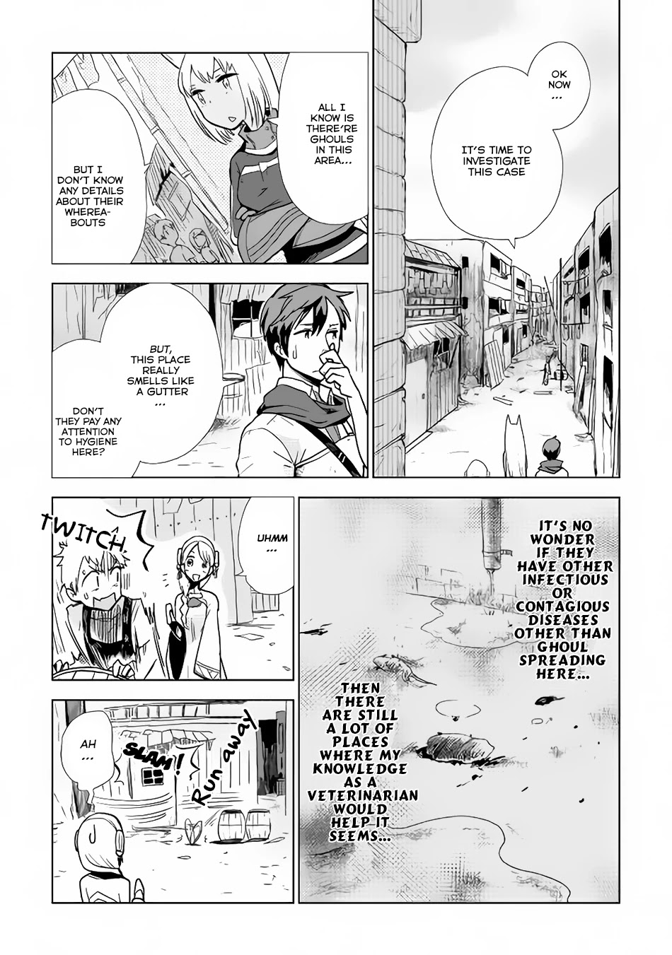 Jui-san no Oshigoto in Isekai Chapter 9 page 14 - Chapter 9