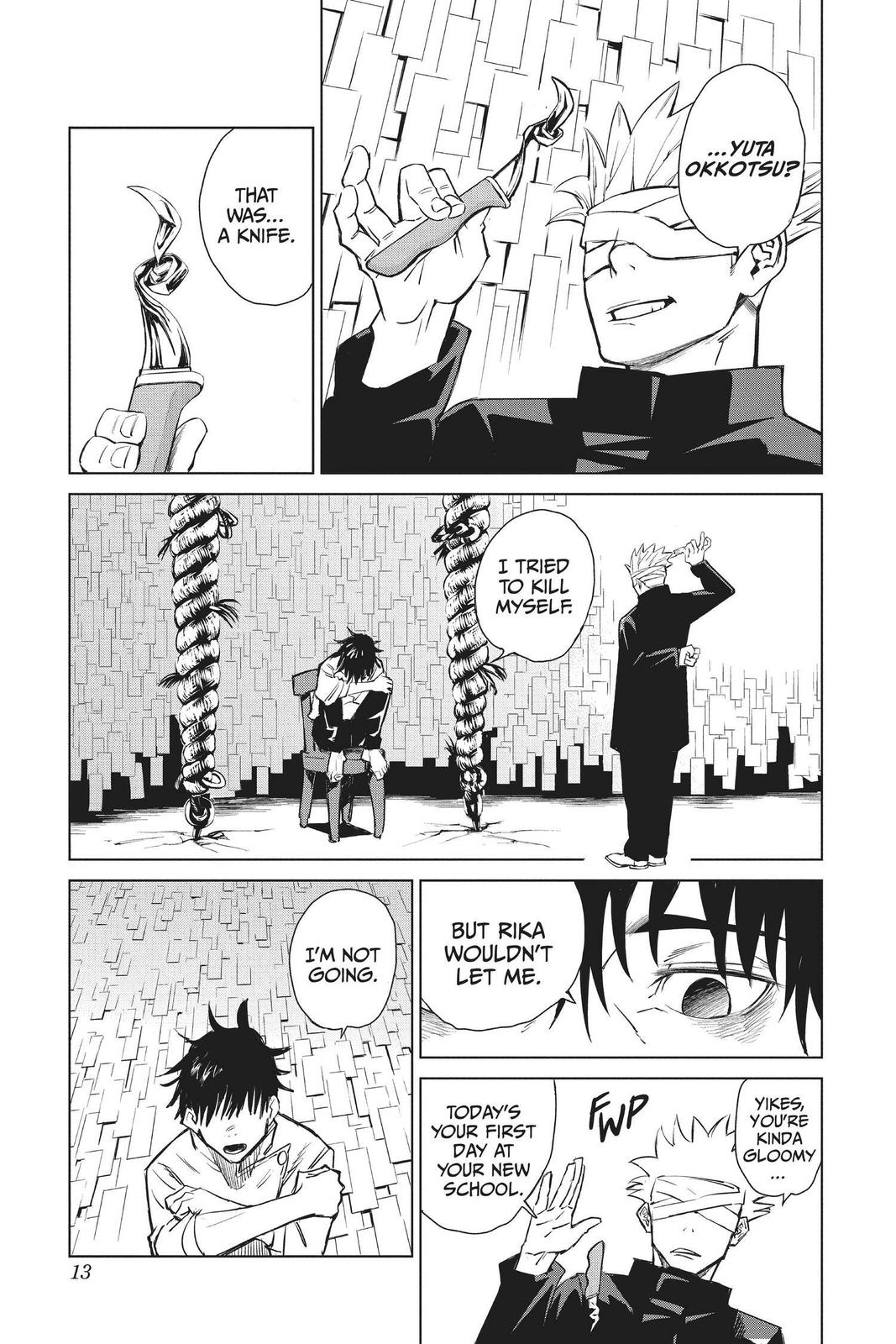 Jujutsu Kaisen 0 Chapter 1 page 13 - Chapter 1