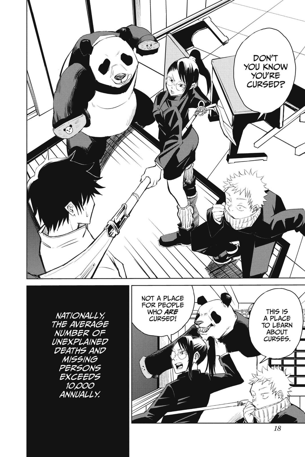 Jujutsu Kaisen 0 Chapter 1 page 18 - Chapter 1