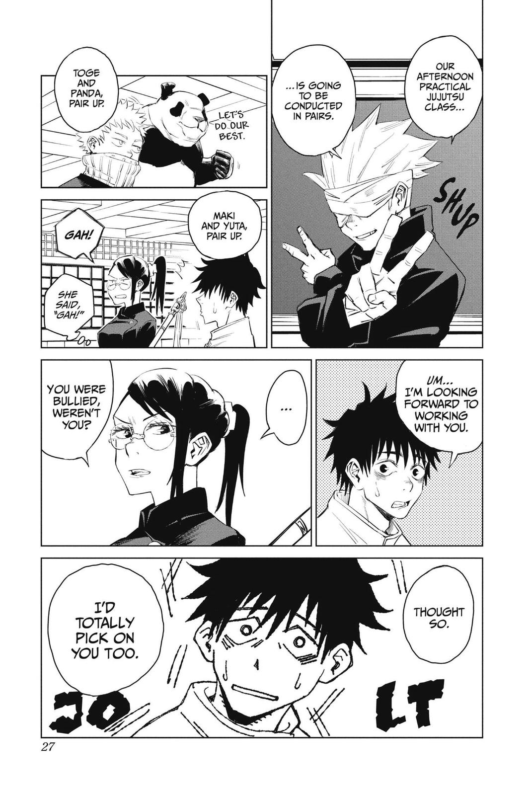 Jujutsu Kaisen 0 Chapter 1 page 27 - Chapter 1