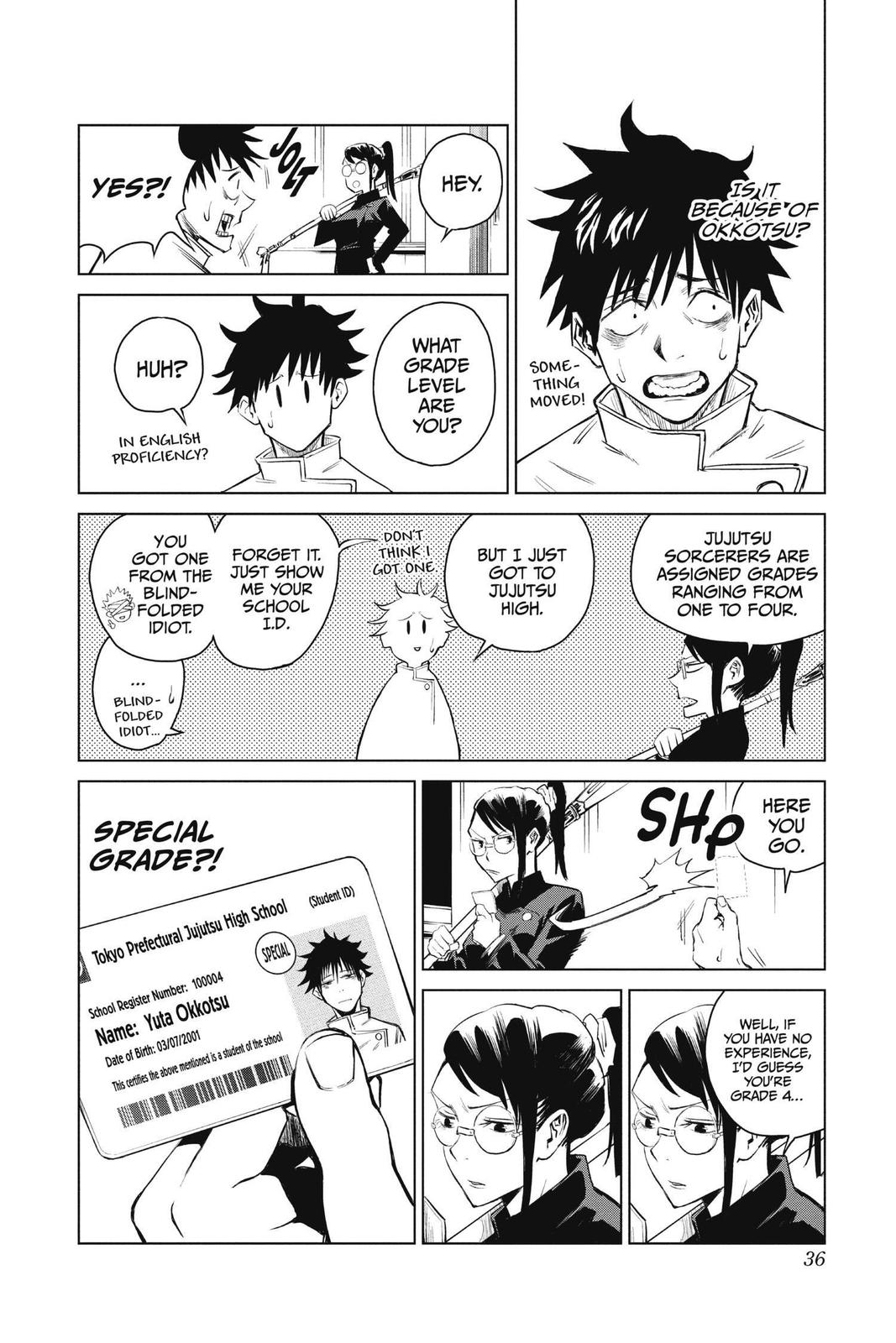 Jujutsu Kaisen 0 Chapter 1 page 36 - Chapter 1