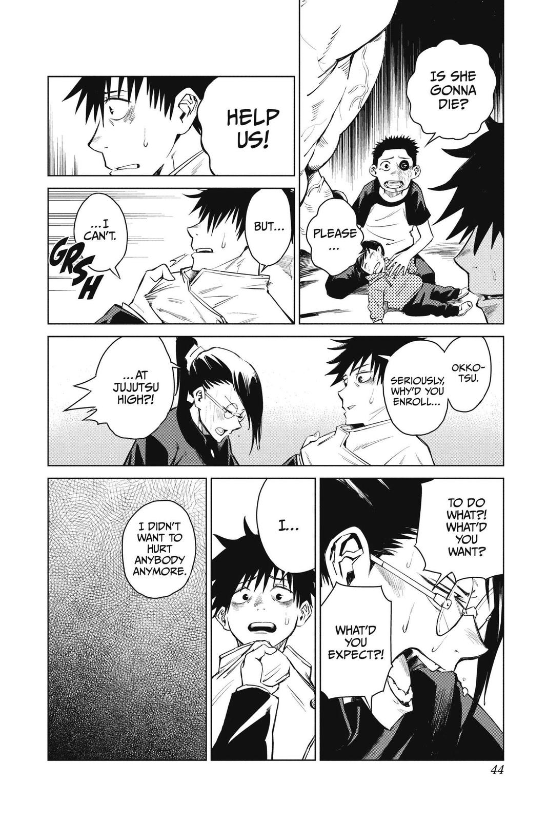 Jujutsu Kaisen 0 Chapter 1 page 44 - Chapter 1