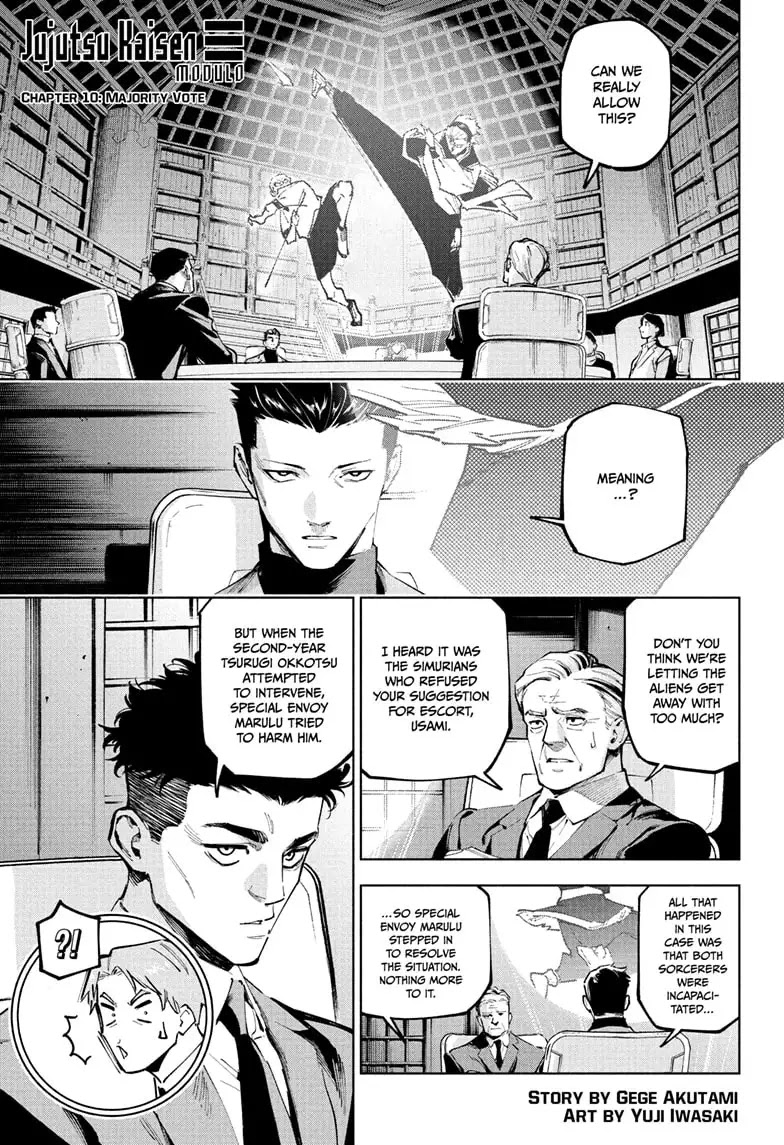 Jujutsu Kaisen Modulo Chapter 10 page 1 - Chapter 10: Majority Vote