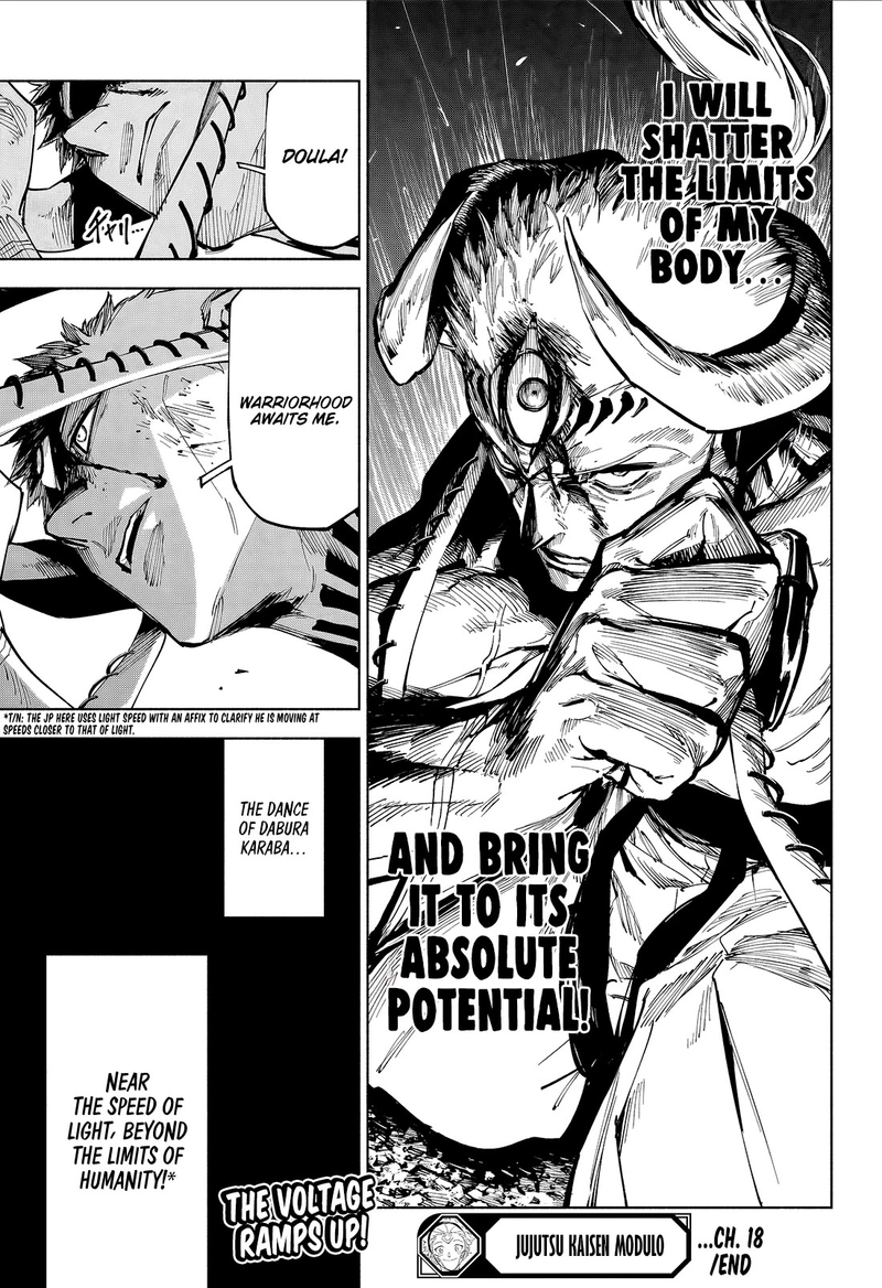 Jujutsu Kaisen Modulo Chapter 18 page 18 - Chapter 18: The Worthy