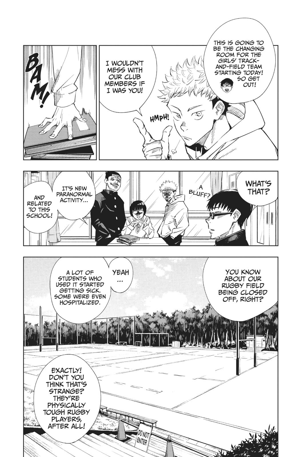 Jujutsu Kaisen Chapter 1 page 11 - Chapter 1: Ryomen Sukuna
