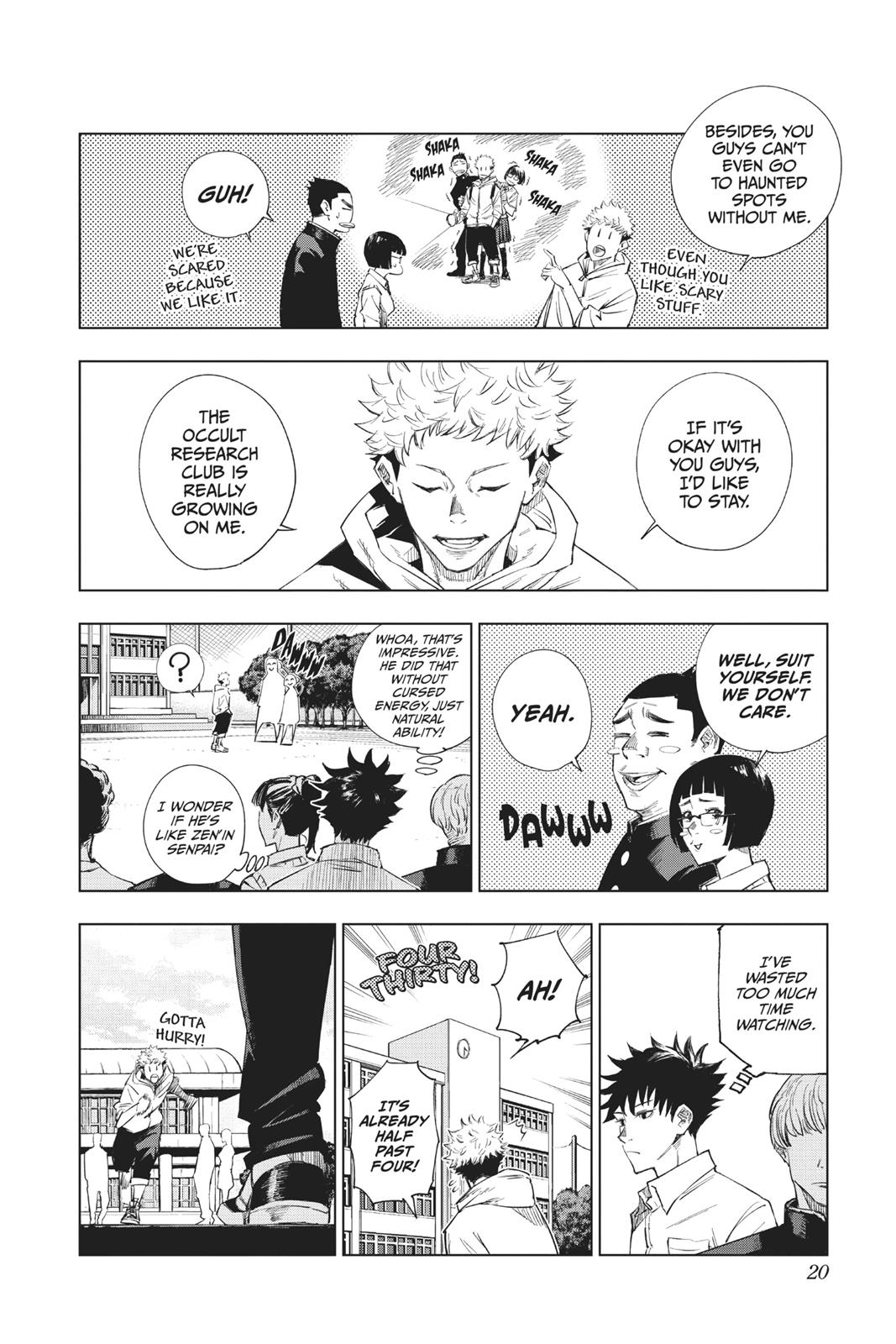 Jujutsu Kaisen Chapter 1 page 20 - Chapter 1: Ryomen Sukuna