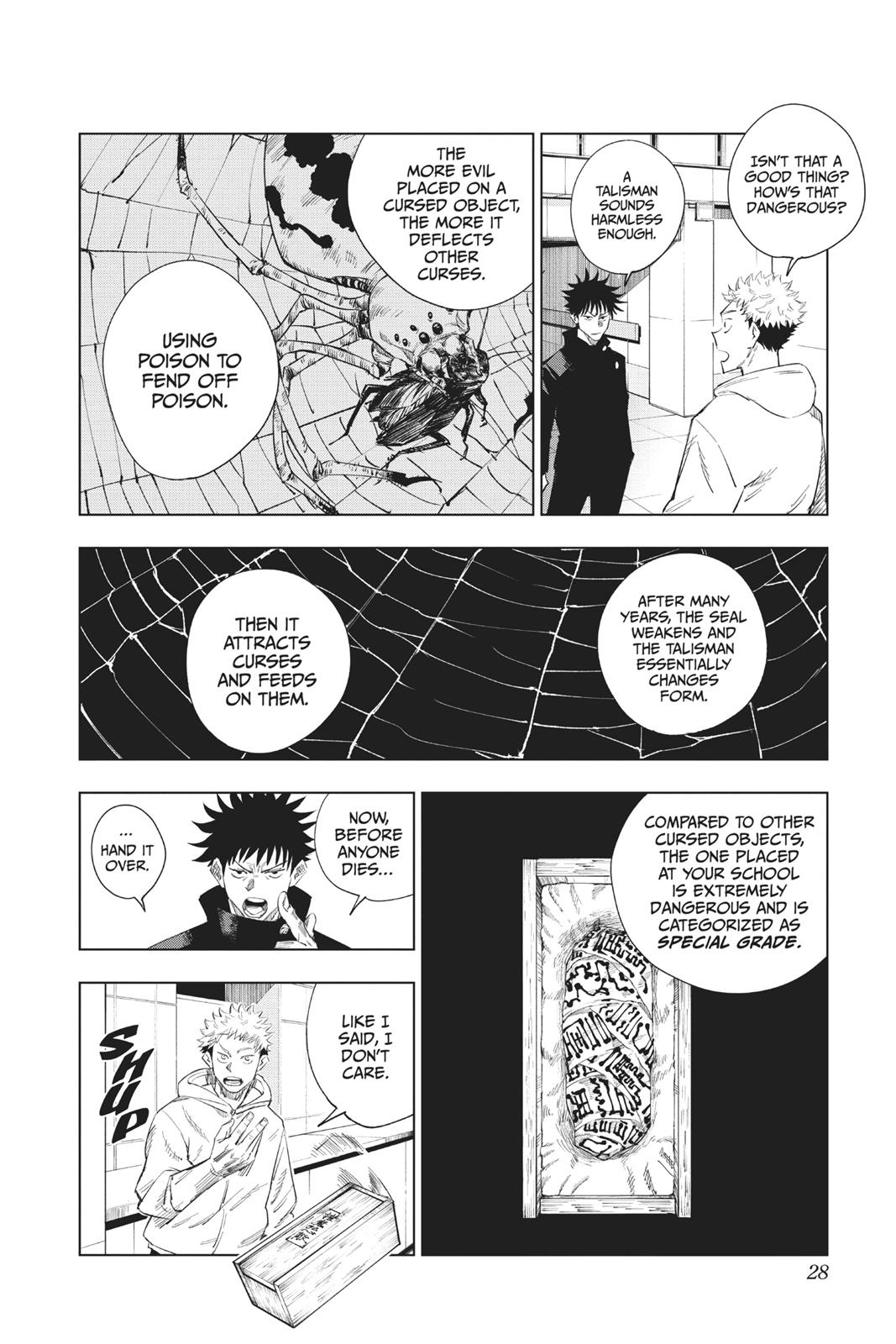Jujutsu Kaisen Chapter 1 page 28 - Chapter 1: Ryomen Sukuna