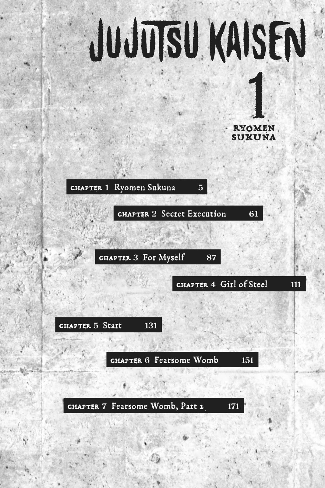 Jujutsu Kaisen Chapter 1 page 5 - Chapter 1: Ryomen Sukuna