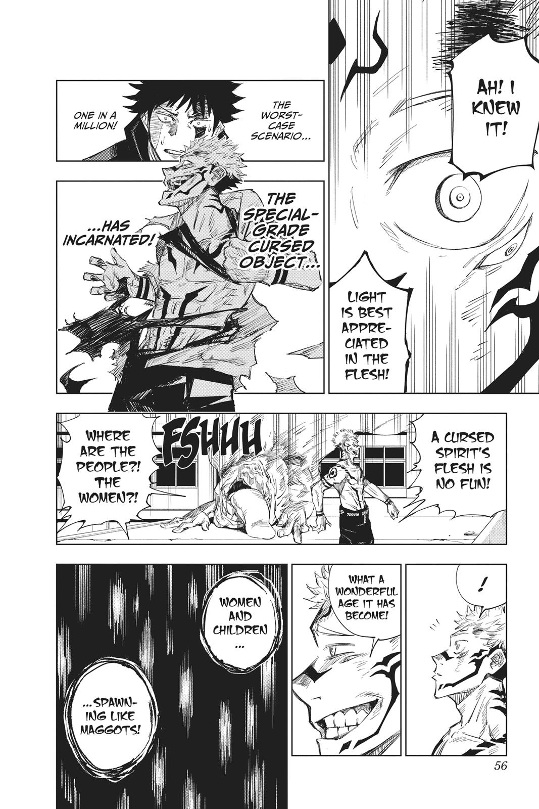 Jujutsu Kaisen Chapter 1 page 54 - Chapter 1: Ryomen Sukuna