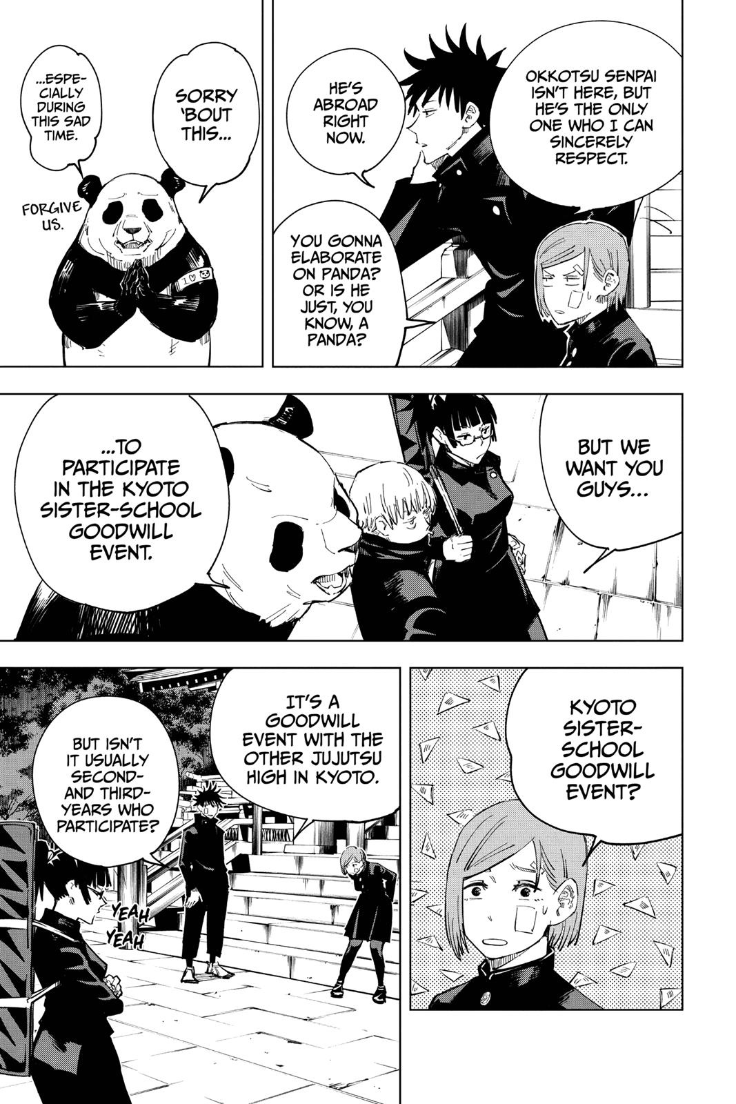 Jujutsu Kaisen Chapter 10 page 11 - Chapter 10: After the Rain